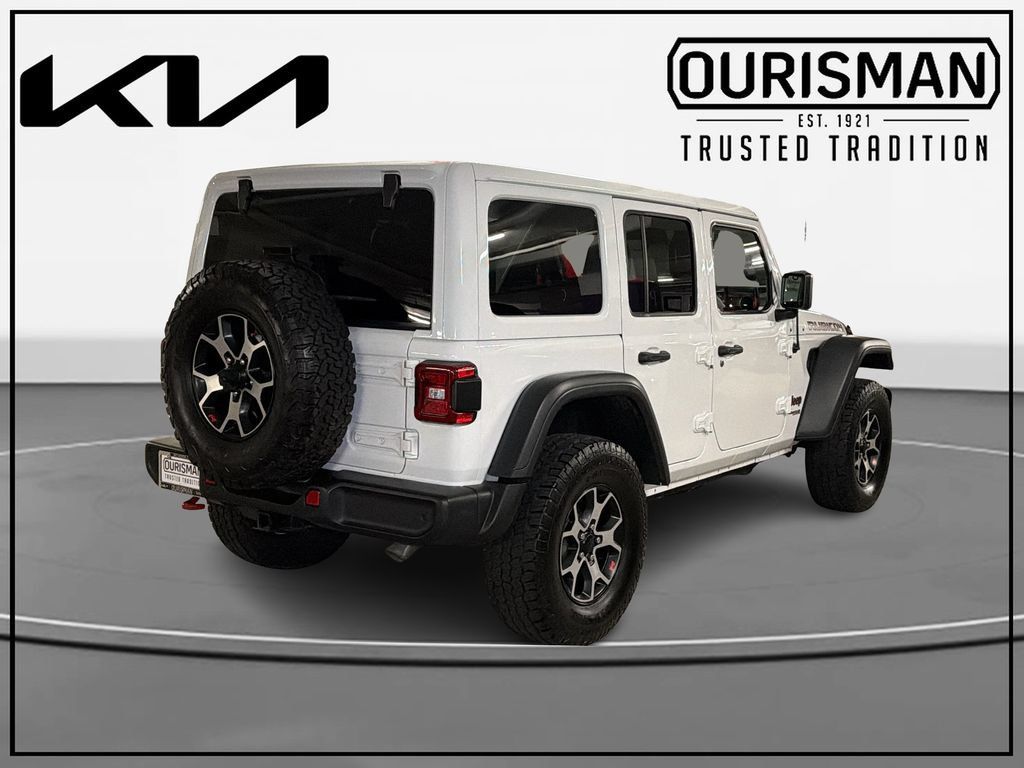 Used 2021 Jeep Wrangler Unlimited Rubicon AWD/4WD image 4