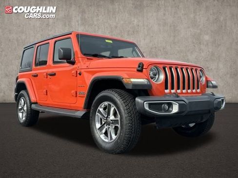 Used 2018 Jeep Wrangler Unlimited Sahara image 1