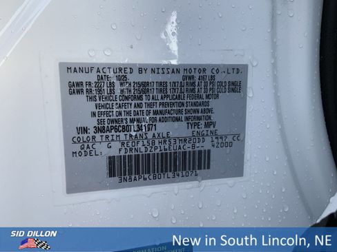 New 2026 Nissan Kicks SV w/ SV Premium Package image 12