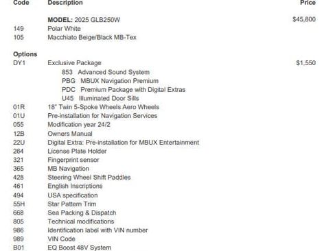 Certified 2025 Mercedes-Benz GLB 250 image 2