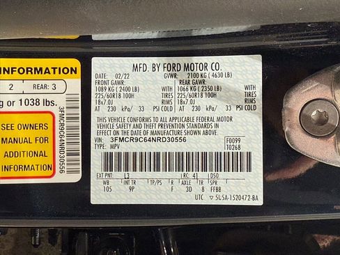 Used 2022 Ford Bronco Sport Outer Banks w/ Tech Package image 33