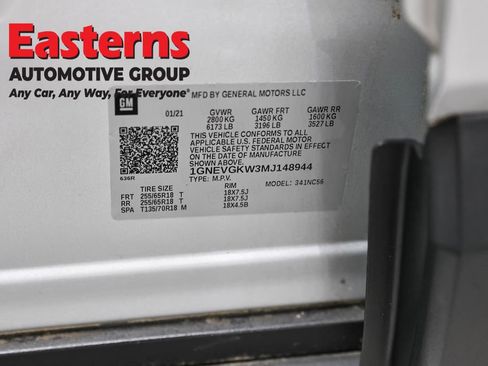 Used 2021 Chevrolet Traverse LT AWD/4WD image 35