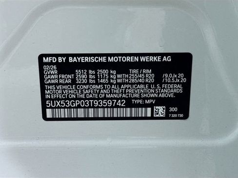 New 2026 BMW X3 xDrive30 image 32