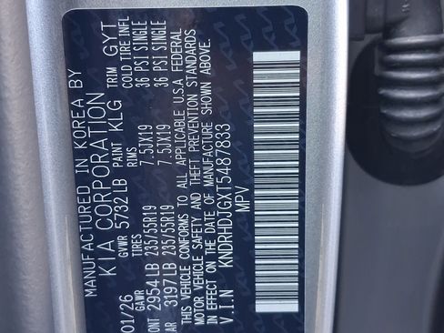 New 2026 Kia Sorento EX AWD/4WD image 23