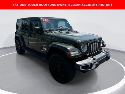 Used 2021 Jeep Wrangler 4xe Unlimited Sahara w/ Cold Weather Group