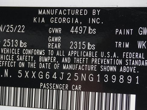 Used 2022 Kia K5 GT-Line image 58