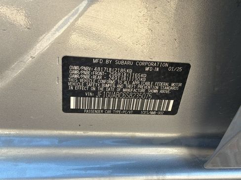 Used 2025 Subaru Impreza 2.0i AWD/4WD image 25