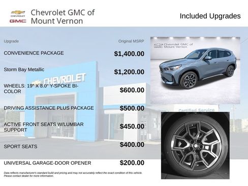 Used 2026 BMW X1 xDrive28i w/ Convenience Package AWD/4WD image 6