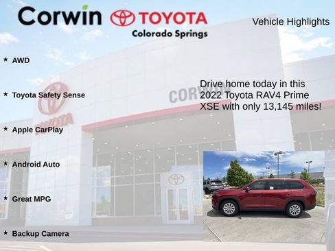 Used 2022 Toyota RAV4 XSE AWD/4WD image 6