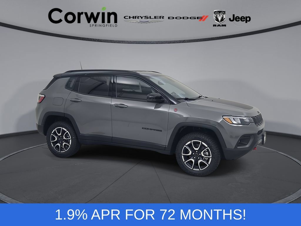 New 2026 Jeep Compass Trailhawk AWD/4WD 360° Tour