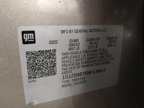 Used 2022 Chevrolet Malibu LT FWD image 33