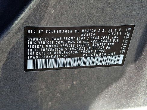 Used 2019 Volkswagen Jetta SEL Premium image 25