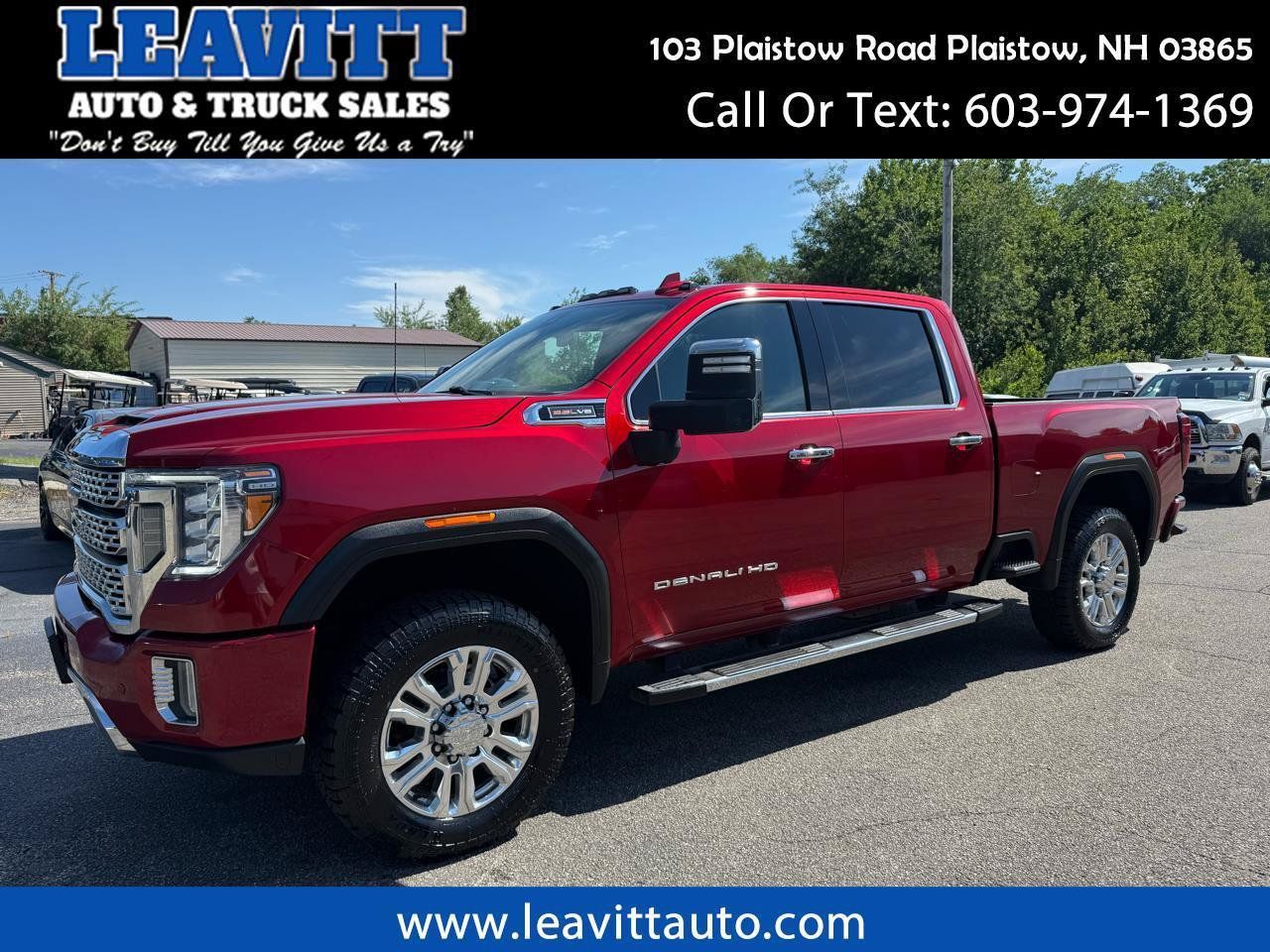 Used 2021 GMC Sierra 3500 Denali w/ Snow Plow Prep/Camper Package AWD/4WD image 1