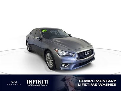 Used 2020 INFINITI Q50 Luxe w/ Cargo Package