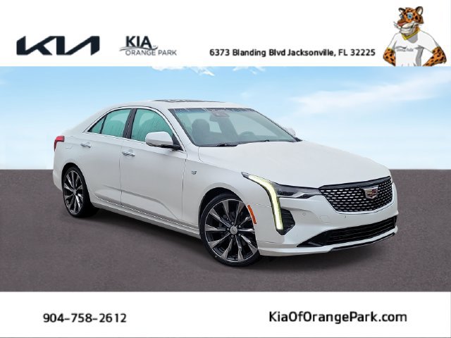 Used 2023 Cadillac CT4 Premium Luxury w/ LPO, Exterior Accent Package RWD image 1