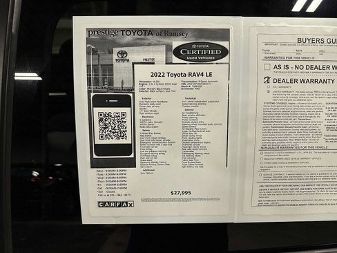 Used 2022 Toyota RAV4 LE AWD/4WD image 13