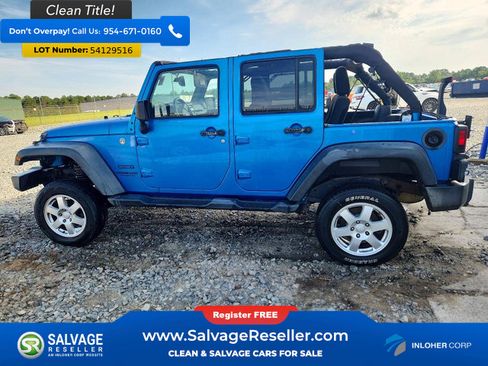 Used 2015 Jeep Wrangler Unlimited Sport w/ Quick Order Package 24S AWD/4WD image 3