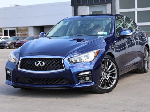 Used 2017 INFINITI Q50 Red Sport 400 image 3