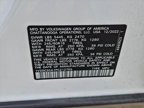 Used 2023 Volkswagen Atlas Cross Sport SE image 17