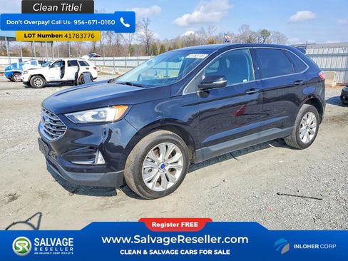 Used 2022 Ford Edge Titanium image 1