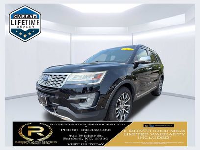 Used 2017 Ford Explorer Platinum