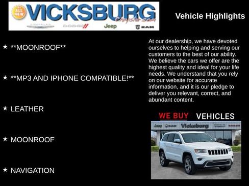 Used 2016 Jeep Grand Cherokee Limited AWD/4WD image 19