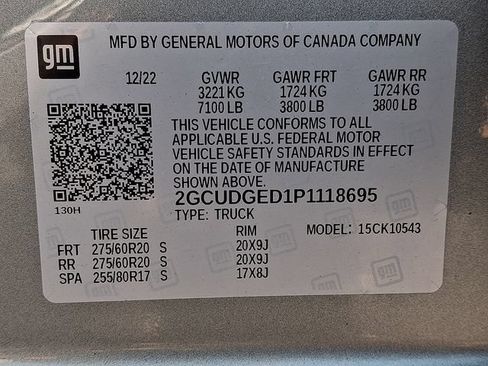 Used 2023 Chevrolet Silverado 1500 LTZ AWD/4WD image 25