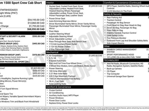 Used 2017 RAM 1500 Sport AWD/4WD image 42