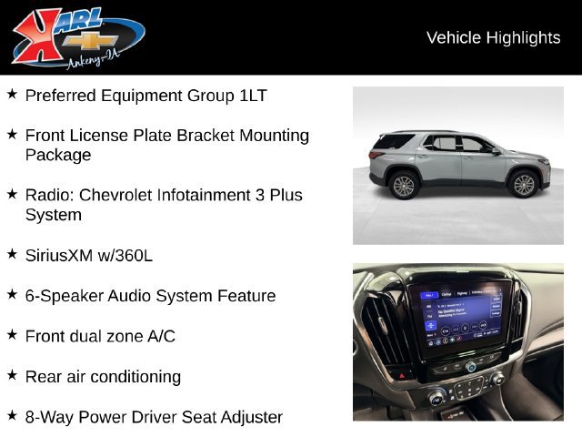 Certified 2024 Chevrolet Traverse LT AWD/4WD image 2