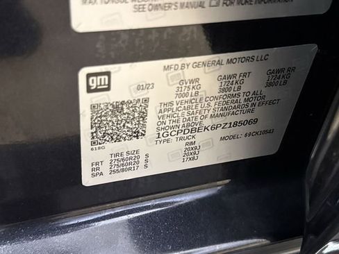 Certified 2023 Chevrolet Silverado 1500 Custom AWD/4WD image 27