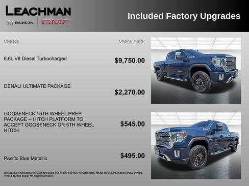 Used 2023 GMC Sierra 2500 Denali w/ Denali Ultimate Package AWD/4WD image 10