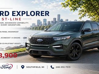 Used 2023 Ford Explorer ST-Line w/ Class IV Trailer Tow Package AWD/4WD video 1