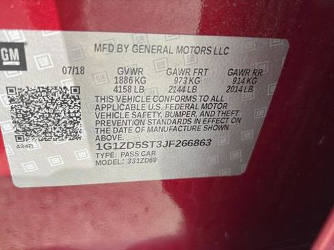 Used 2018 Chevrolet Malibu LT w/ Leather Package image 20