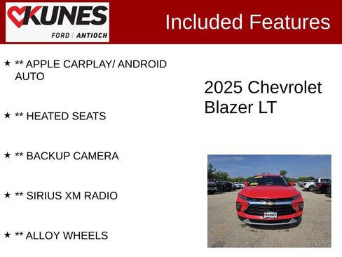 Used 2025 Chevrolet Blazer LT AWD/4WD image 3