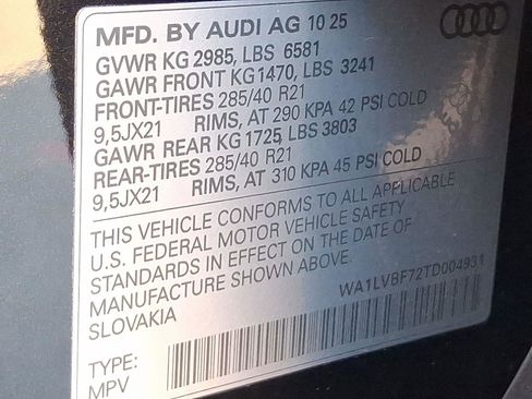 New 2026 Audi Q7 3.0T Premium Plus image 22