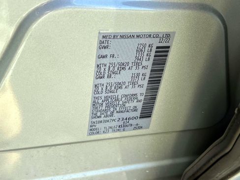 Used 2023 Nissan Pathfinder Platinum w/ Lighting Package (N93) AWD/4WD image 16