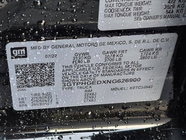 Used 2022 GMC Sierra 1500 Denali w/ Denali Reserve Package RWD image 22