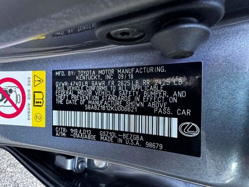 Used 2019 Lexus ES 350 image 34