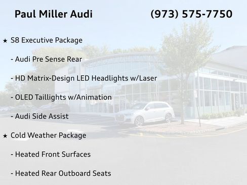 Used 2020 Audi S8 L w/ S8 Executive Package AWD/4WD image 7