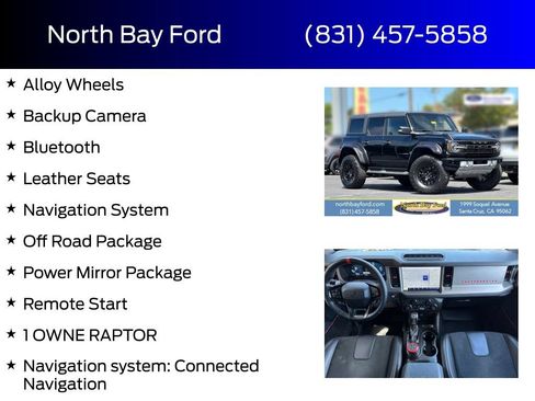 Certified 2023 Ford Bronco Raptor AWD/4WD image 4