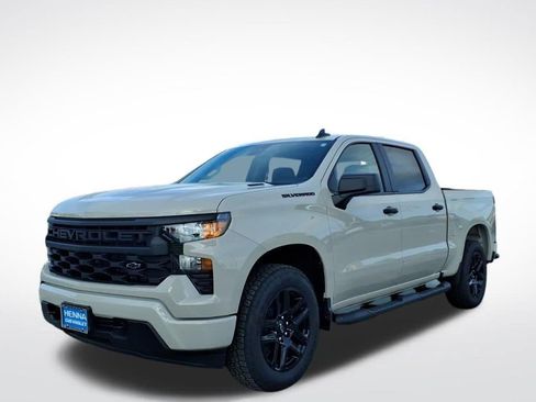New 2026 Chevrolet Silverado 1500 Custom w/ Turbomax Blackout Package RWD image 8