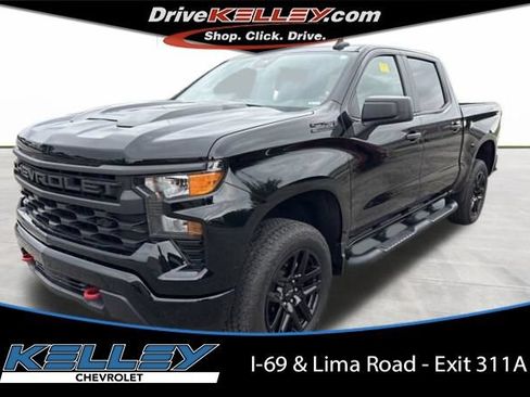 Used 2024 Chevrolet Silverado 1500 Custom Trail Boss w/ LPO, Dark Essentials Package AWD/4WD image 1