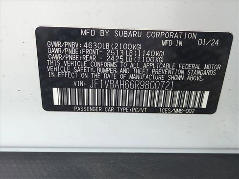 Used 2024 Subaru WRX Premium image 21