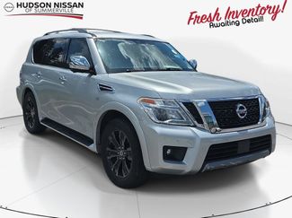 Used 2019 Nissan Armada Platinum w/ Captain's Chairs Package RWD video 1