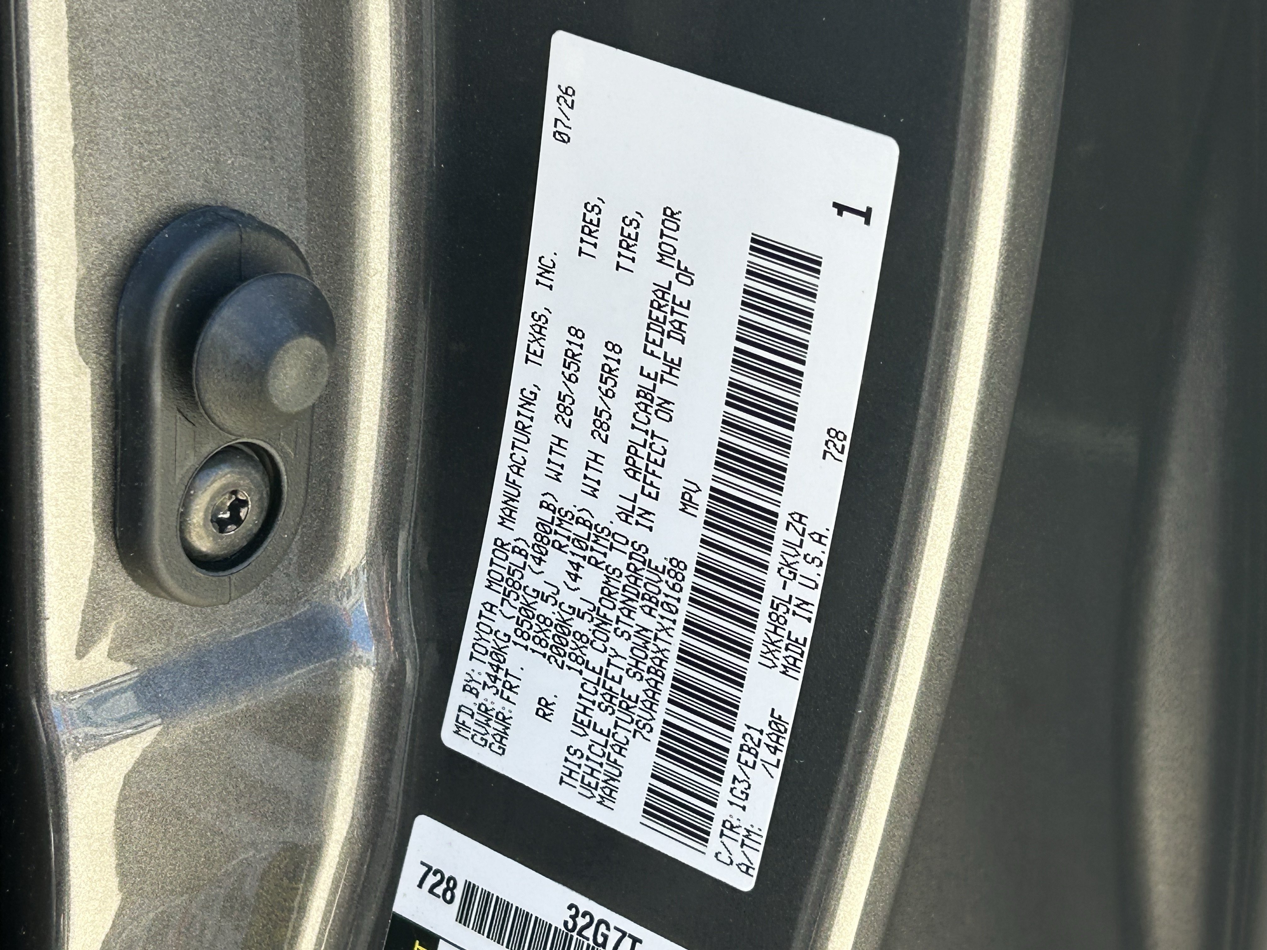Certified 2026 Toyota Sequoia TRD Pro w/ TRD Performance Package (TMS) AWD/4WD image 35