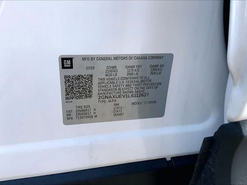 Used 2020 Chevrolet Equinox LT AWD/4WD image 34