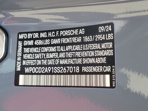 Certified 2025 Porsche 911 Turbo S AWD/4WD image 35