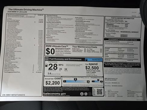 Used 2026 BMW X1 xDrive28i w/ Convenience Package image 26