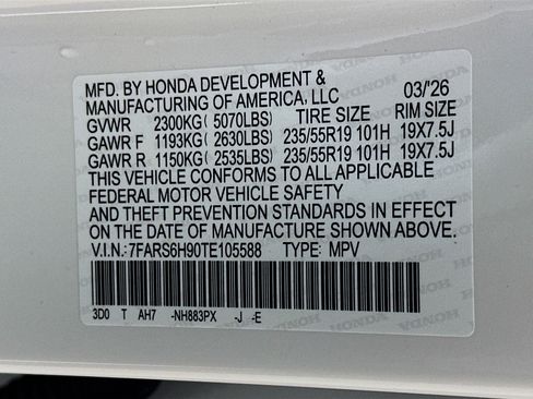 New 2026 Honda CR-V Sport Touring image 32