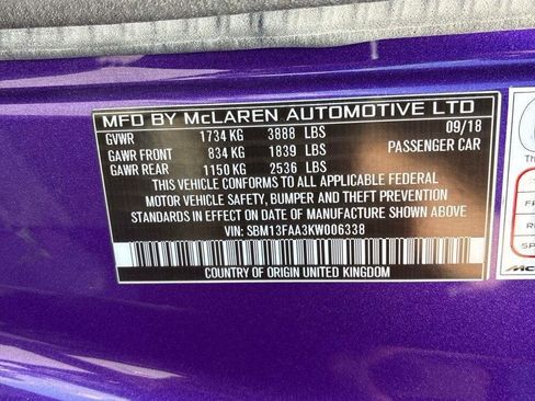 Used 2019 McLaren 570S Spider RWD image 23